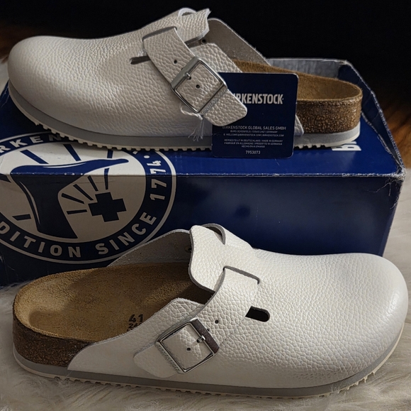 BIRKENSTOCK BOSTON SUPER GRIP CLOG SZ EU 41 - Picture 1 of 6